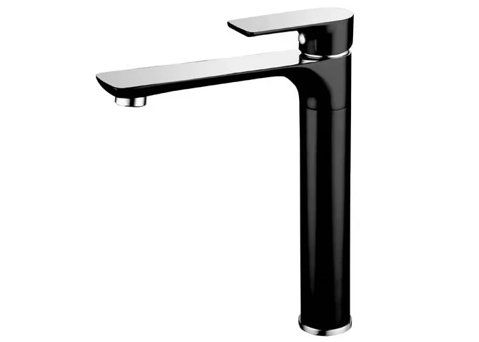 SLK1-BC-Sleek-Sink-Mixer-Black-Chrome